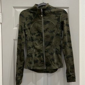 Lululemon Define Jacket green camo